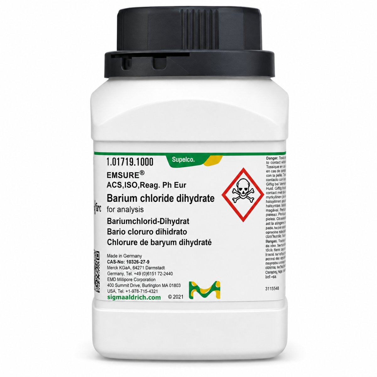 Barium Chloride Dihydrate
