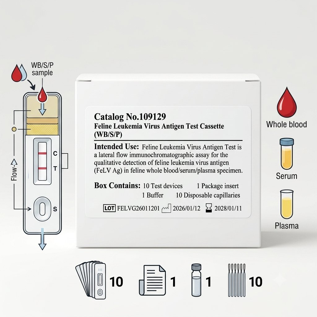 Feline Leukemia Virus Test Kit